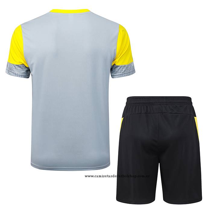Chandal del Borussia Dortmund 25-26 Manga Corta Gris - Pantalon Corto